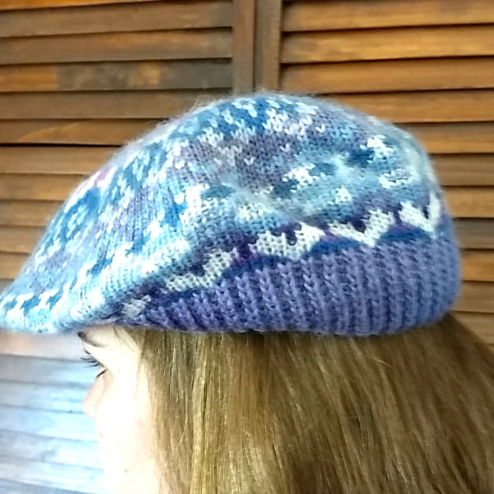 Knit Paperboy Cap